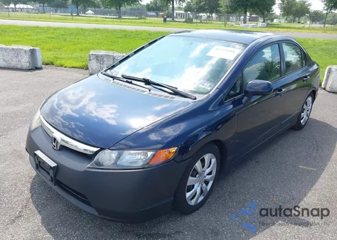 2008 Honda Civic Lx from USA, damaged, VIN 2HGFA16598H521050